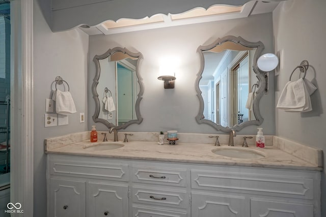 9420 N Kenwood Ave, Indianapolis, IN 46260 - full bath with double vanity