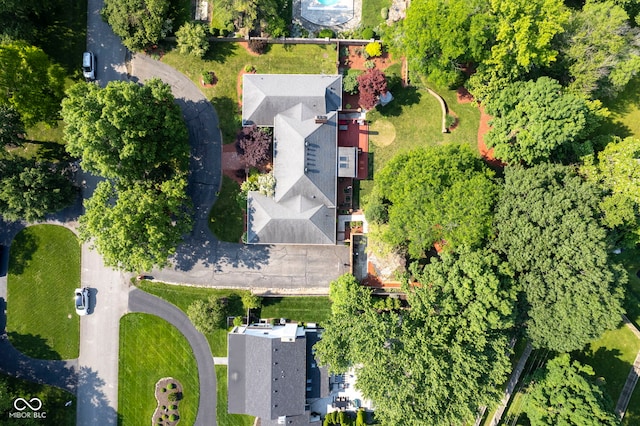 9420 N Kenwood Ave, Indianapolis, IN 46260 - aerial view