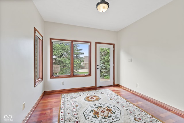 5274 Brooks Bnd, Greenwood, IN 46143 - empty room featuring light wood-type flooring and baseboards