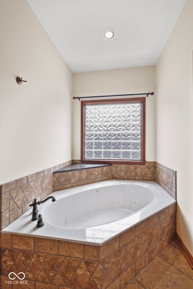 5274 Brooks Bnd, Greenwood, IN 46143 - full bathroom featuring a tub with jets