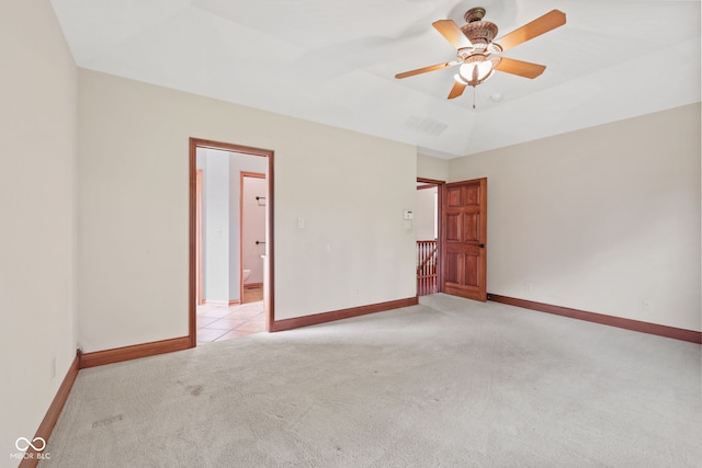 5274 Brooks Bnd, Greenwood, IN 46143 - empty room featuring carpet floors and a ceiling fan