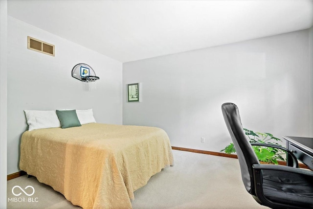 54 Horseshoe Ln, Carmel, IN 46033 - bedroom featuring light carpet and baseboards