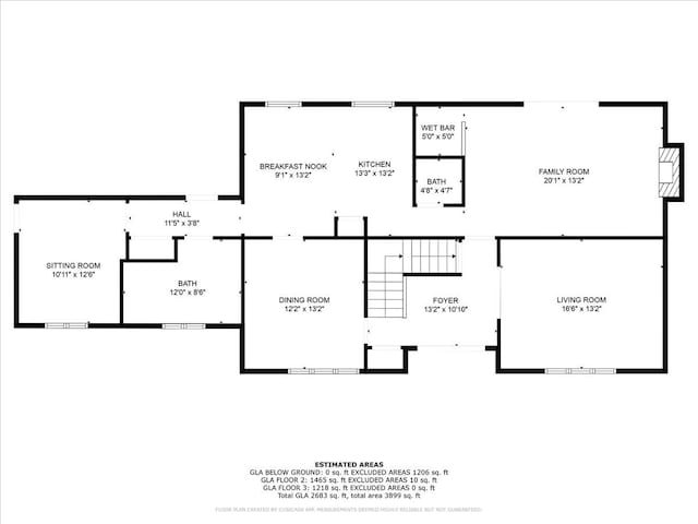 54 Horseshoe Ln, Carmel, IN 46033 - view of property floor plan