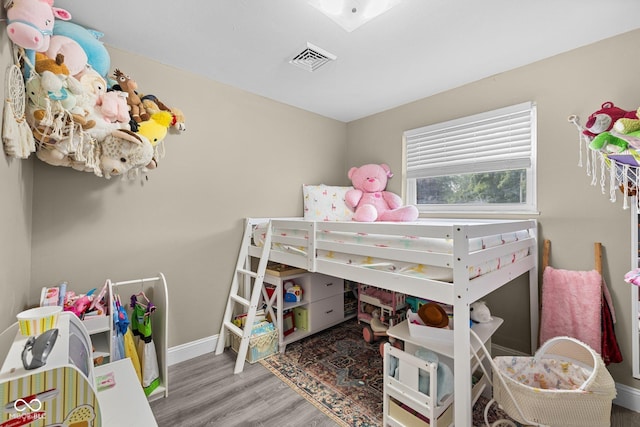 405 W Jacob St, Greencastle, IN 46135 - bedroom with wood finished floors and baseboards
