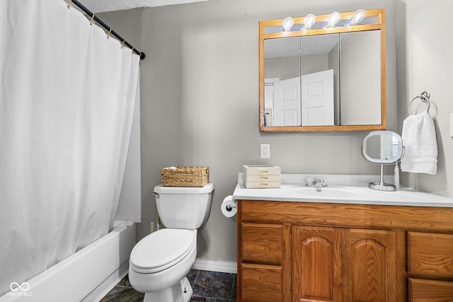 405 W Jacob St, Greencastle, IN 46135 - bathroom featuring vanity and shower / bath combo