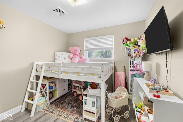 405 W Jacob St, Greencastle, IN 46135 - bedroom featuring wood finished floors and baseboards