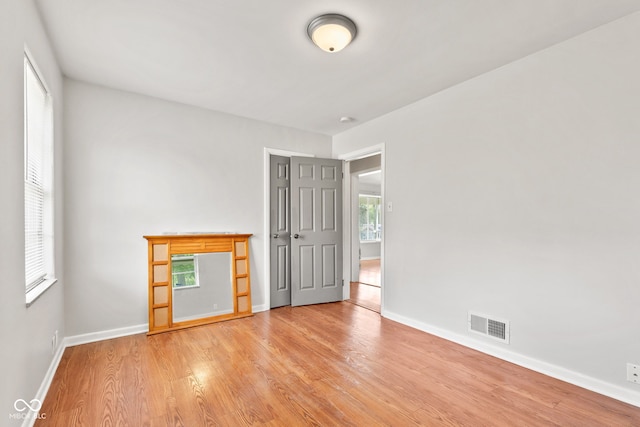 1020 N Ritter Ave, Indianapolis, IN 46219 - empty room featuring baseboards and light wood-type flooring