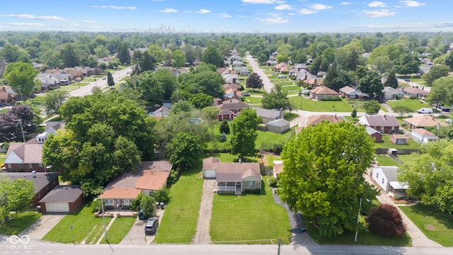 1020 N Ritter Ave, Indianapolis, IN 46219 - aerial perspective of suburban area