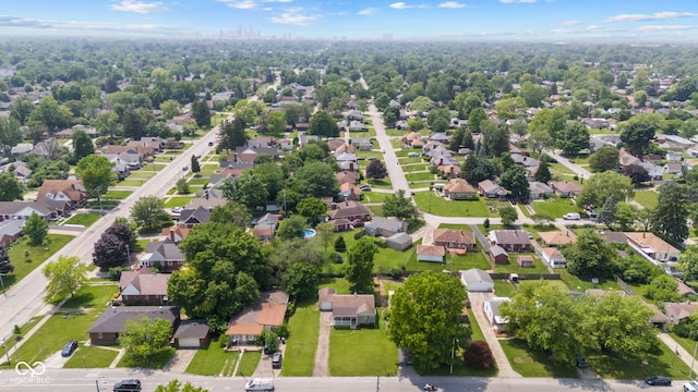 1020 N Ritter Ave, Indianapolis, IN 46219 - aerial perspective of suburban area