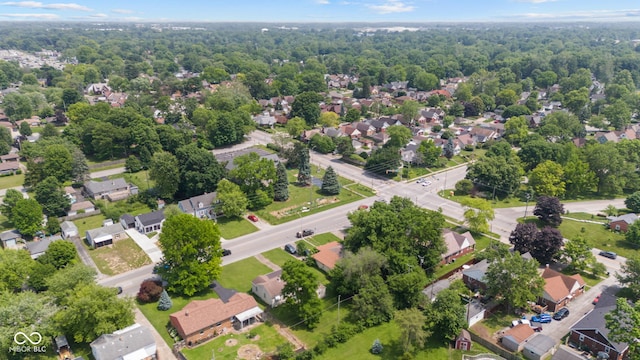 1020 N Ritter Ave, Indianapolis, IN 46219 - aerial view of residential area