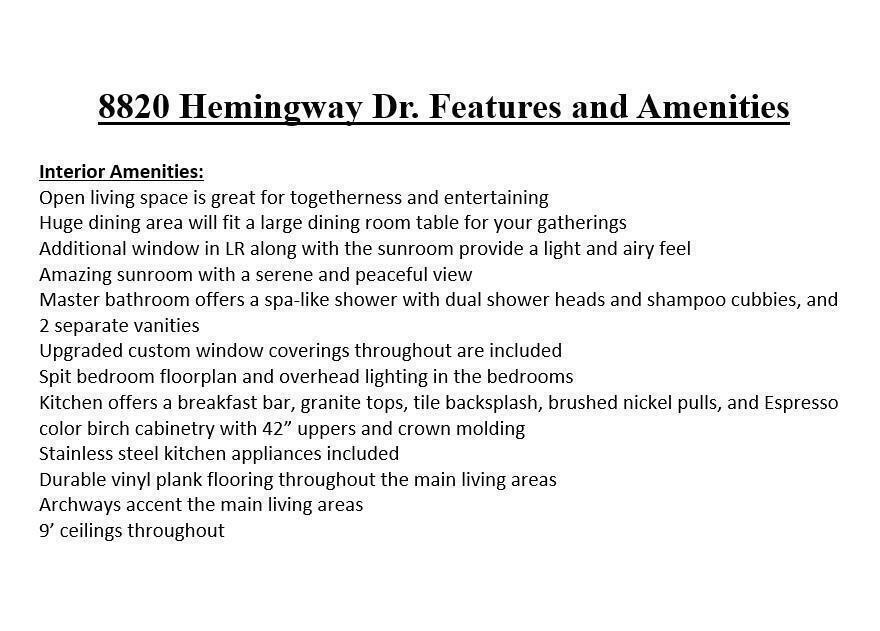 8820 Hemingway Dr, Indianapolis, IN 46239 - view of miscellaneous property collateral