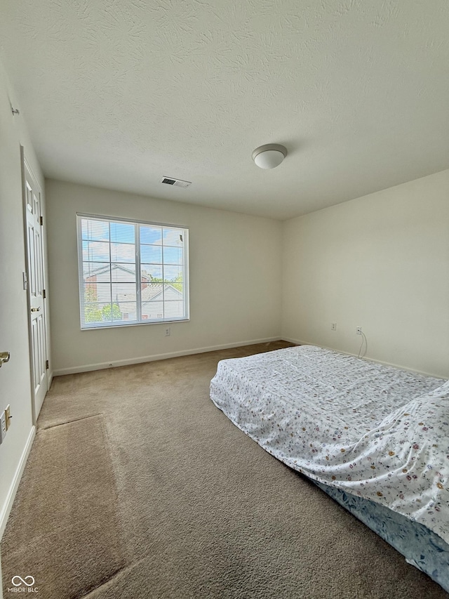 5019 Amber Creek Pl, Indianapolis, IN 46237 - bedroom with carpet and a textured ceiling