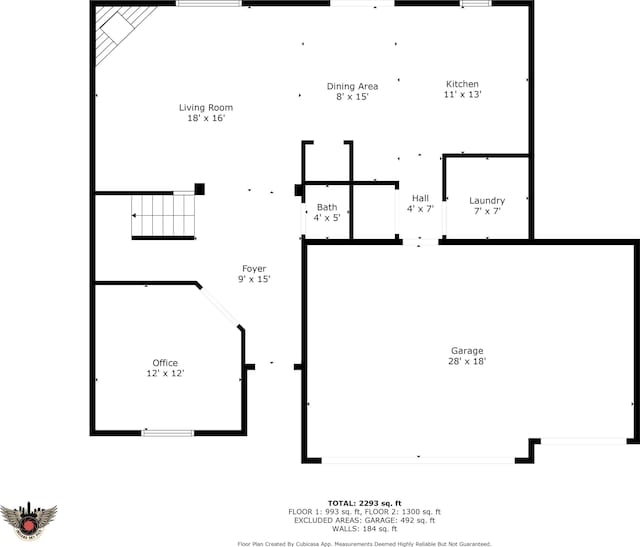 6563 Enclave Blvd, Greenwood, IN 46143 - view of floor plan / room layout