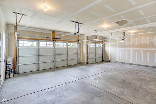 2074 Tompkins Dr, Westfield, IN 46074 - garage featuring a garage door opener