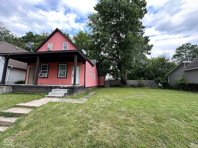 1129 N Pershing Ave, Indianapolis, IN 46222 - view of front of property with a porch