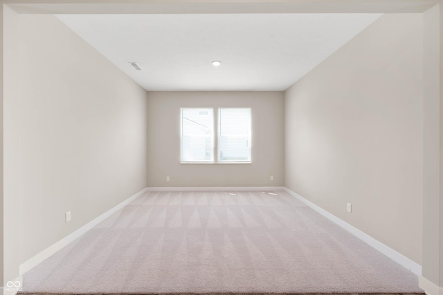 7510 Hillway Dr, Camby, IN 46113 - spare room featuring light carpet and baseboards