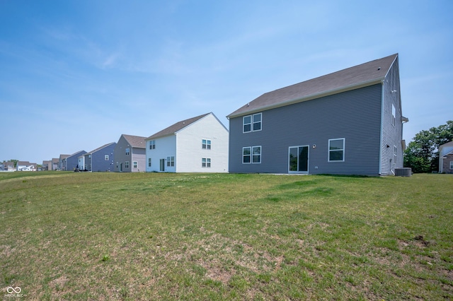 7510 Hillway Dr, Camby, IN 46113 - back of house with a lawn