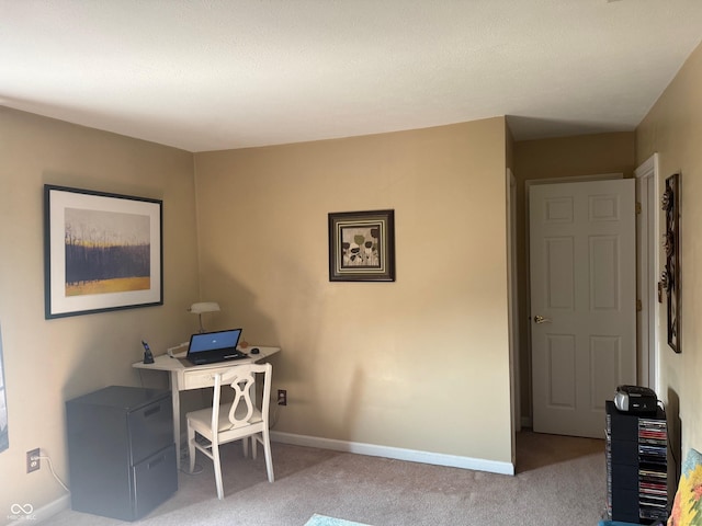 11632 Coastal Way, Indianapolis, IN 46229 - carpeted home office featuring baseboards