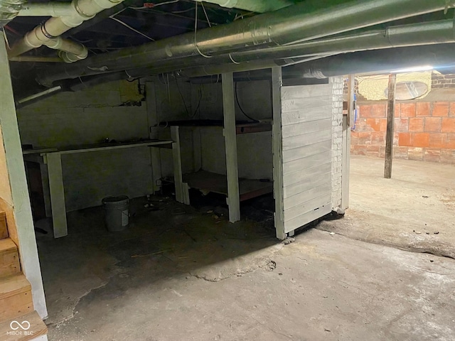 251 N St, Danville, IN 46122 - view of below grade area