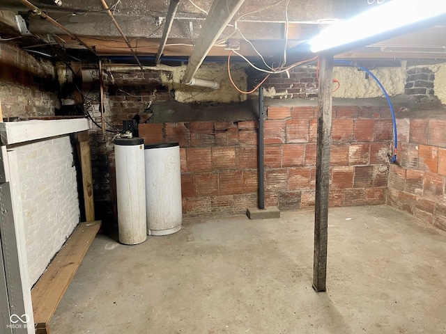 251 N St, Danville, IN 46122 - unfinished basement with a water softener system