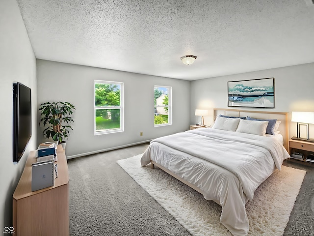 3445 Brandenburg Blvd, Indianapolis, IN 46239 - carpeted bedroom featuring a textured ceiling