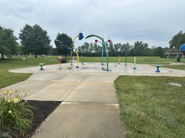 1108 Pierce Dr, Plainfield, IN 46168 - view of community featuring a lawn