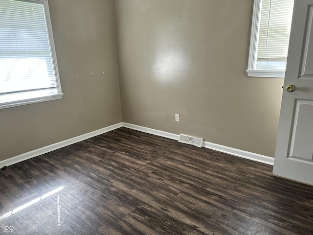 1108 Pierce Dr, Plainfield, IN 46168 - unfurnished room featuring dark wood-type flooring