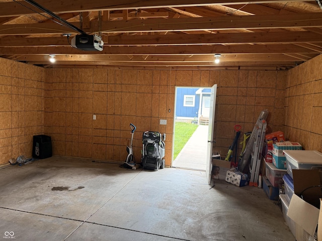 1720 Rembrandt St, Indianapolis, IN 46202 - garage featuring a garage door opener