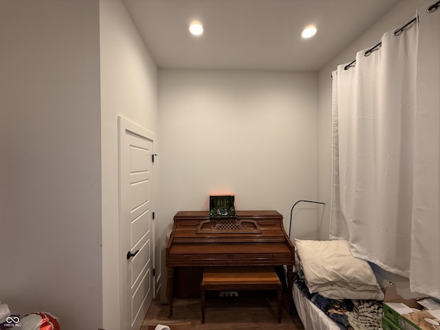1720 Rembrandt St, Indianapolis, IN 46202 - miscellaneous room featuring wood finished floors and recessed lighting