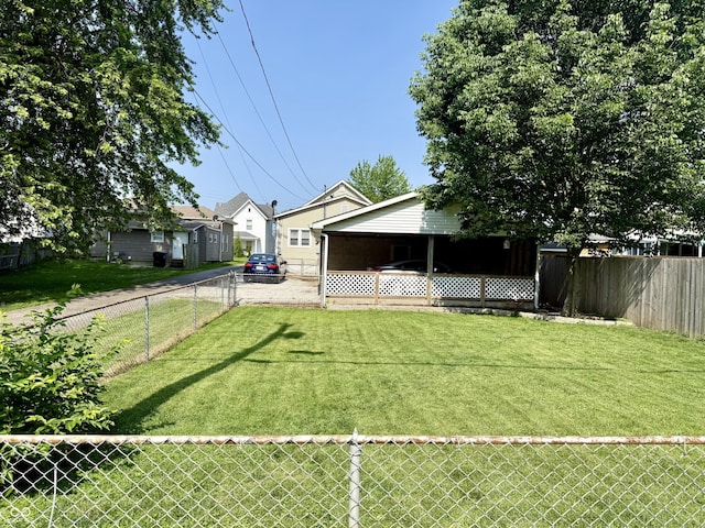 820 N Broadway St, Greensburg, IN 47240 - view of fenced backyard