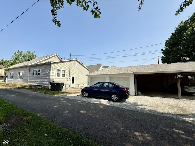 820 N Broadway St, Greensburg, IN 47240 - view of home's exterior featuring a garage