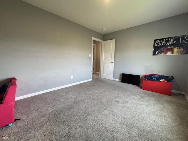 8969 Faulkner Dr, Indianapolis, IN 46239 - carpeted bedroom with baseboards