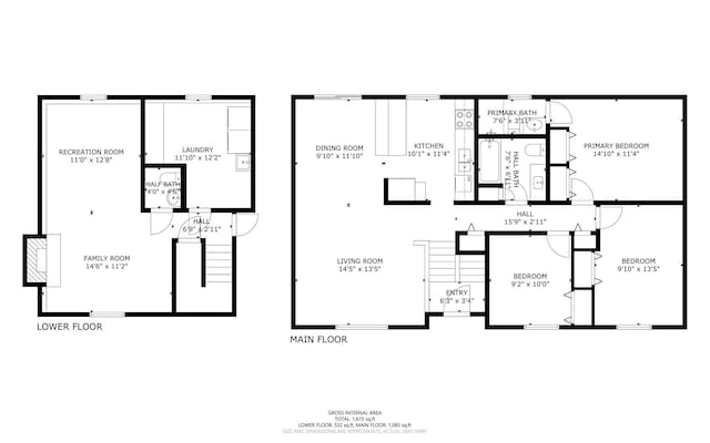 5802 Rymark Ct, Indianapolis, IN 46250 - view of room layout