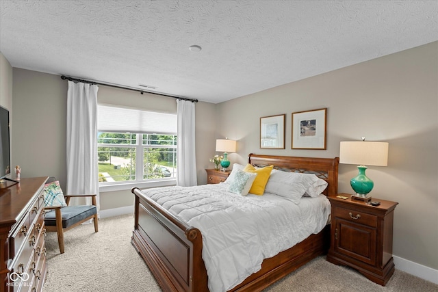14442 Treasure Creek Ln, Fishers, IN 46038 - bedroom featuring light colored carpet and a textured ceiling