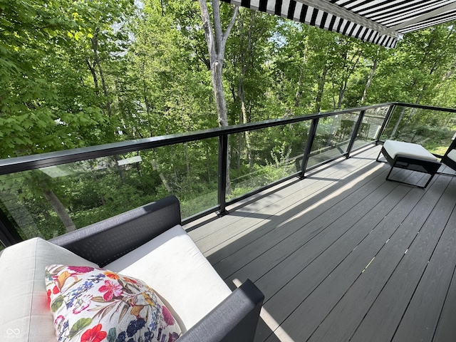 14442 Treasure Creek Ln, Fishers, IN 46038 - view of wooden deck