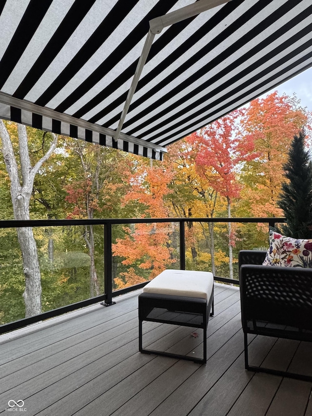 14442 Treasure Creek Ln, Fishers, IN 46038 - view of wooden deck