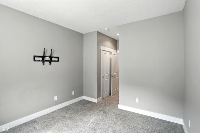 14474 Treasure Creek Ln, Fishers, IN 46038 - unfurnished bedroom featuring carpet flooring and recessed lighting