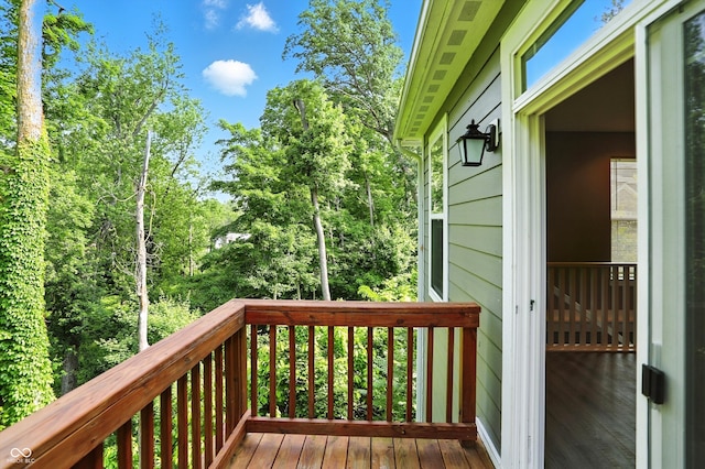 14474 Treasure Creek Ln, Fishers, IN 46038 - view of wooden deck
