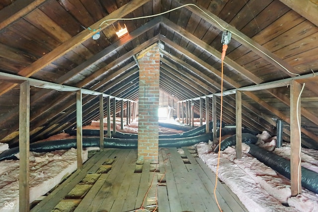 3307 N College Ave, Indianapolis, IN 46205 - view of unfinished attic