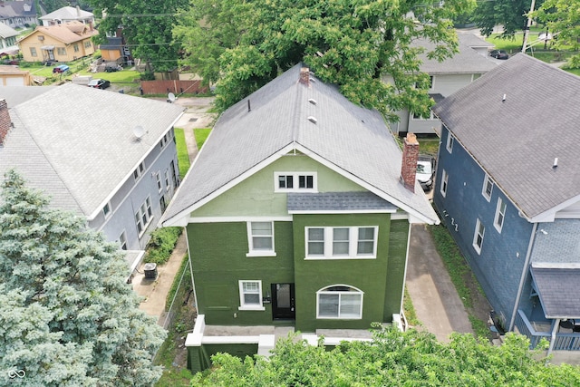 3307 N College Ave, Indianapolis, IN 46205 - aerial view of property and surrounding area