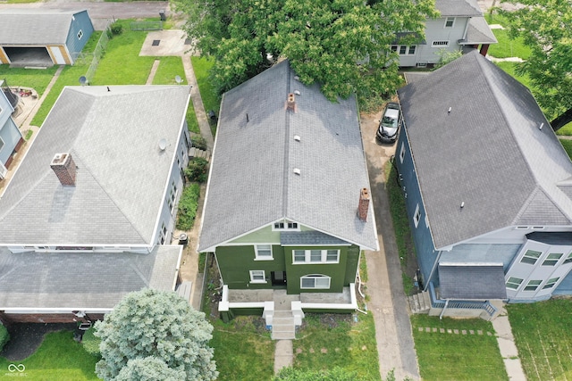 3307 N College Ave, Indianapolis, IN 46205 - aerial view of residential area