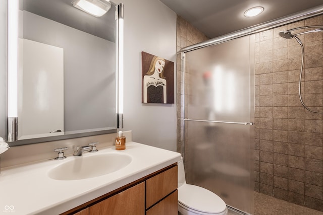 8651 Emerald Ln, Indianapolis, IN 46260 - full bath with a stall shower and vanity
