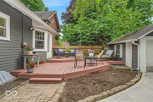 4732 N Kenwood Ave, Indianapolis, IN 46208 - view of deck