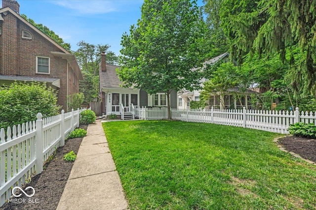 4732 N Kenwood Ave, Indianapolis, IN 46208 - view of fenced yard