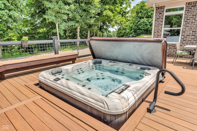 9231 E Poynter Dr, Morgantown, IN 46160 - view of deck