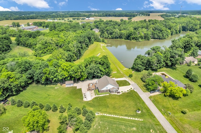 9231 E Poynter Dr, Morgantown, IN 46160 - drone / aerial view of a large body of water