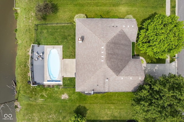 6629 Woodcrest Dr, Avon, IN 46123 - view from above of property