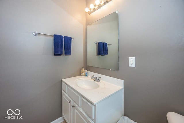 2325 N Talbott St, Indianapolis, IN 46205 - bathroom with vanity and toilet