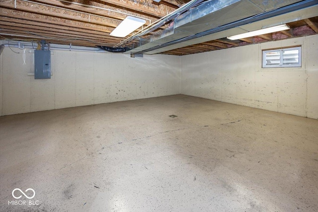2325 N Talbott St, Indianapolis, IN 46205 - below grade area with electric panel