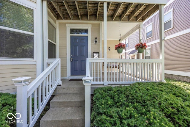 2325 N Talbott St, Indianapolis, IN 46205 - view of exterior entry with covered porch